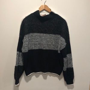Willow-root oversized crop sweater